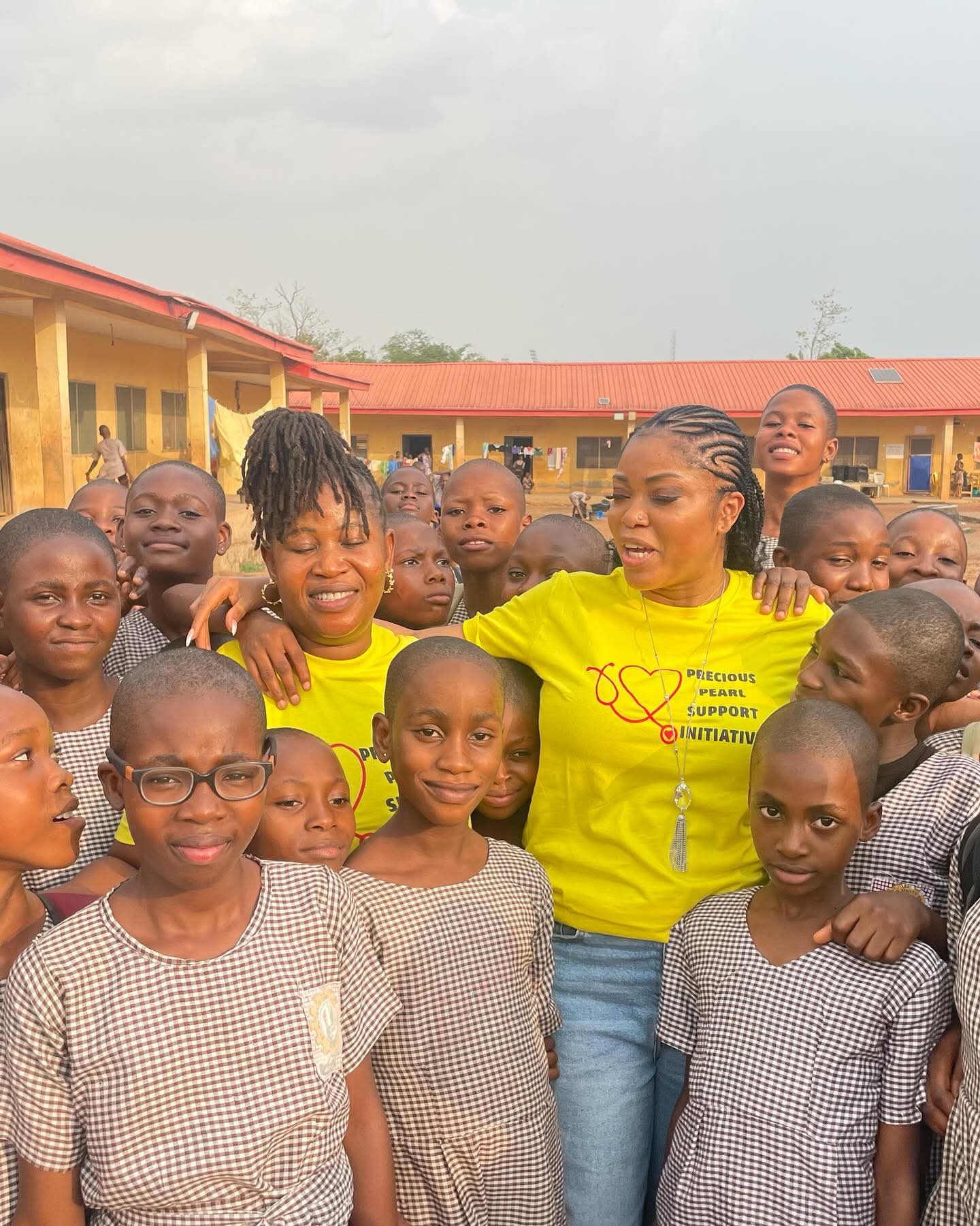Children supported by Precious Pearl Support Initiative